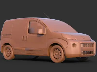 Peugeot Bipper 3D print model
