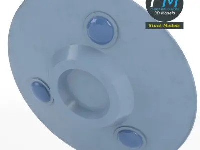 Flying saucer 1 3D model