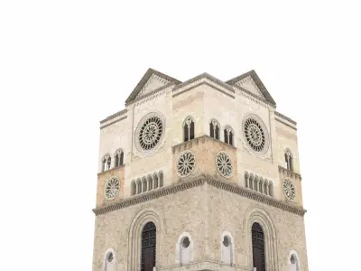 Italian Church high detailed model 3D model