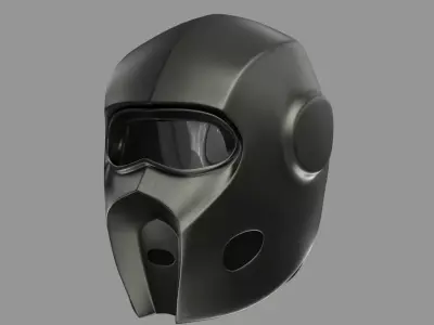 Star wars style scifi Helmet Free 3D model