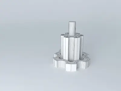 Chakkar Chakkar mein Wheel into wheel 3D model