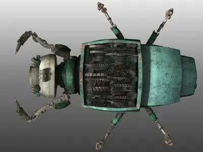 Garbage Monster 3D model