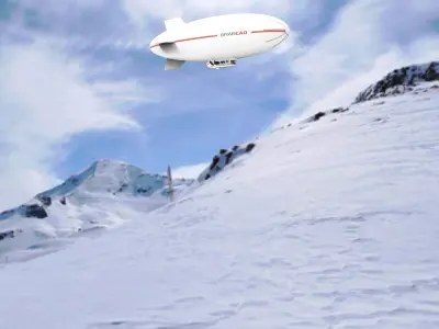 Airship Industries Skyship 500 Free 3D model