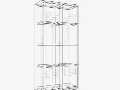 Locker Free 3D model
