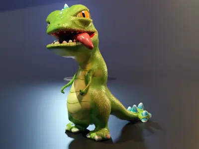 Dragon dancer 3D model