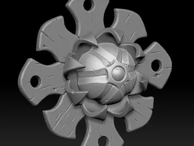 Decorative lamp 3d print Free 3D print model