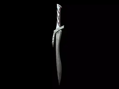 Mandalorian Beskad Sword 3d digital download 3D print model