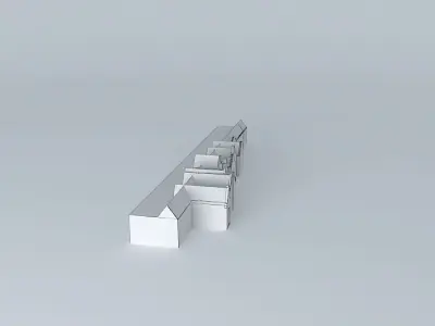 The 53 block arcade Free 3D model