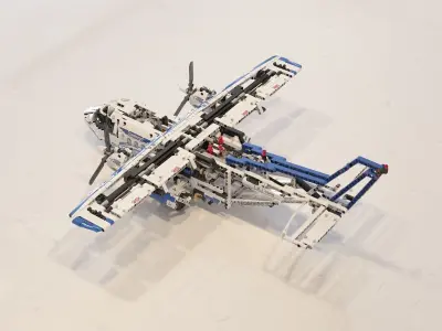 LEGO Technic Cargo Plane - 42025 3D model