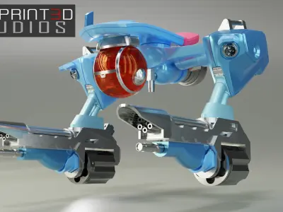 Cowboy Bebop Ships for 3D Printing 3D print model