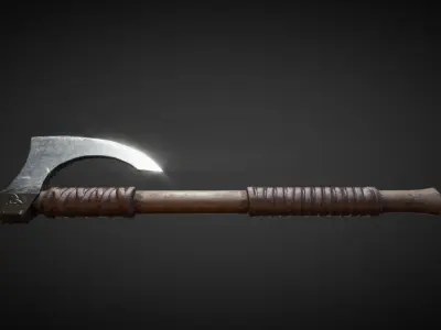 Viking Weapons Low-poly 3D model purchase