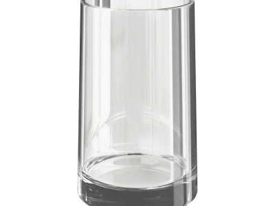  Tall Empty Vintage Drinking Glass Model 