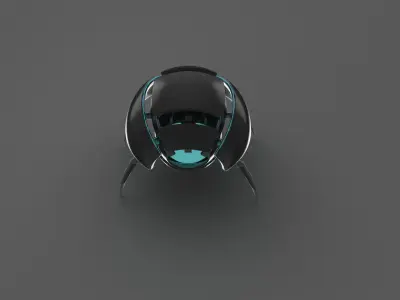 Spider Insect Robot  - 3D model Low-poly 3D model