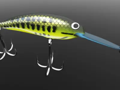 Fishing Parts Free 3D print model