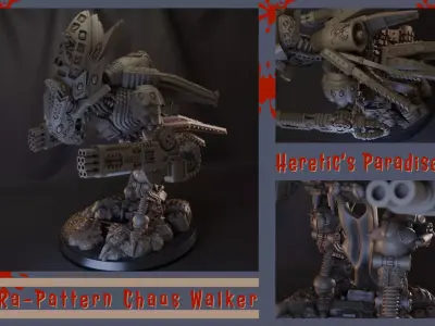 RA - Pattern Dreadnought 3D print model