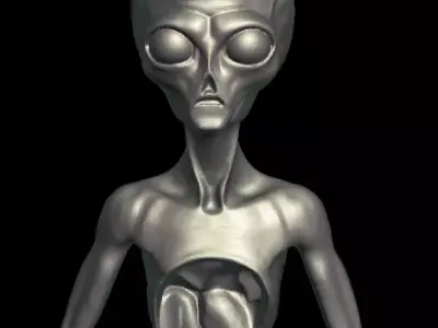 Alien autopsy version 2  3D print model