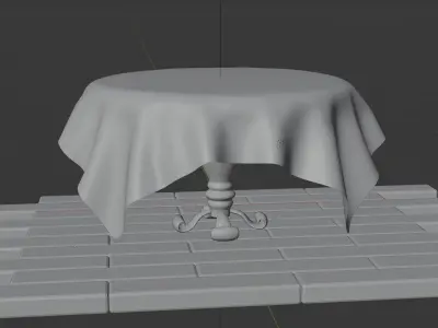 Table  Free 3D model purchase