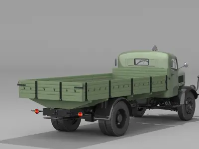 1943 Mercedes Benz L 4500 S 3D model