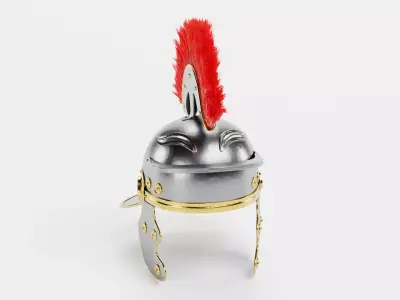 Centurion Helmet - Roman Armor Equipment 3D model