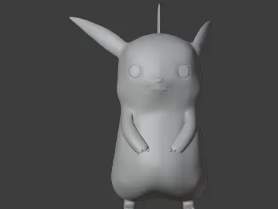 pikachu 3d model rigged Free 3D model