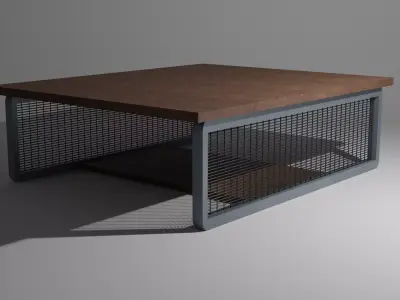 Center Table - High Poly Free 3D model