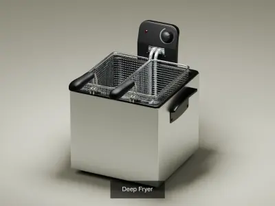 Kitchenware 3D Model Collection