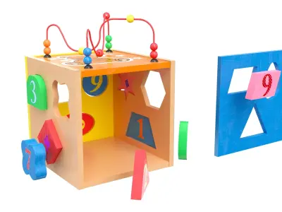 Shapes Toy 3D model