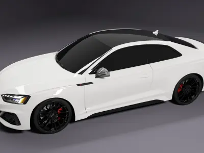 Audi RS5 Coupe 2020 Free 3D model