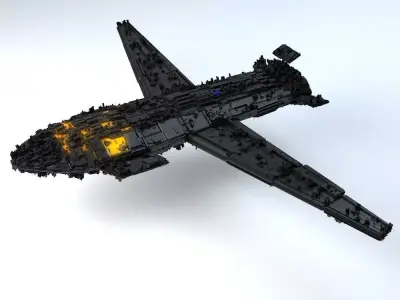 The Nightcrawler - Space Breaker Version 3D model