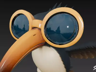 Fruli Frula - Italian Brainrot Low-poly 3D model