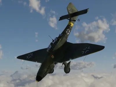 Ju 87 D-5 Stuka 3D model