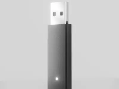 USB Flash Drive  3D model