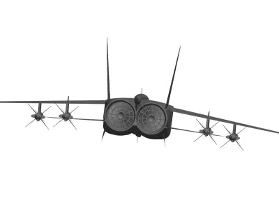 Mig-25 Foxbat 3D model