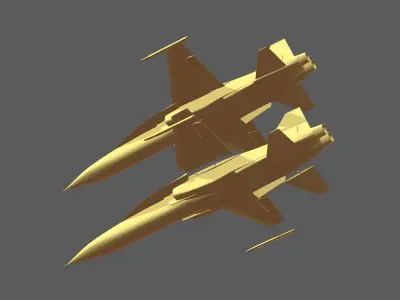 F-5s SuperTiger 3D print model
