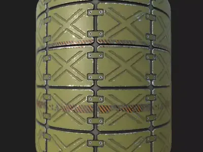 Sci-Fi military plates Texture