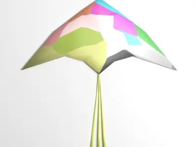 Arrow Kite 3D model