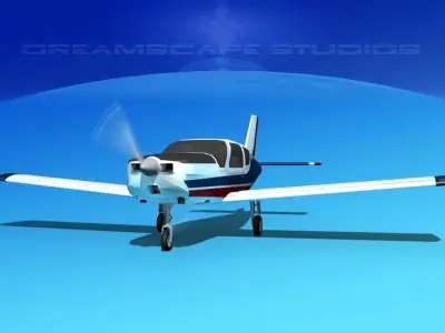 Socata TB-20 Trinidad V10 3D model