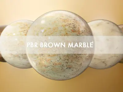 PBR Brown Marble Part 2 Texture