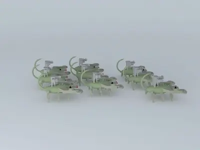 scorpian force Free 3D model