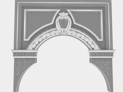 Classical Door 3D model