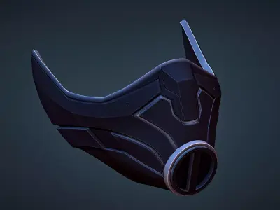 Inspired by Smoke from Mortal Kombat 1 3D print model