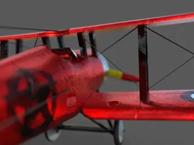 E1 Plane 3D model