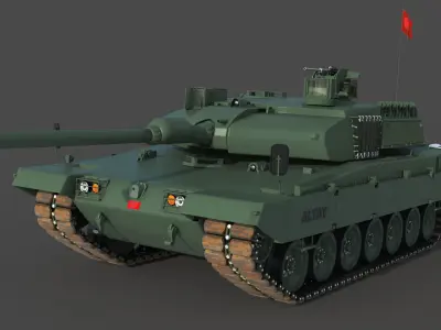 Tank Altay 3D model