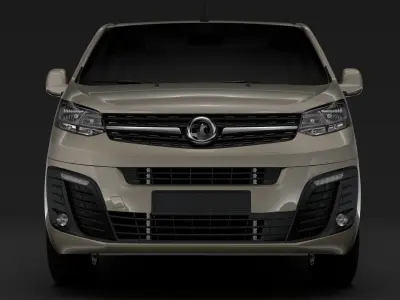 Vauxhall Zafira Life L3 2020 3D model