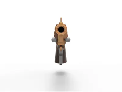Malcolm Reynolds pistol from Firefly 3D model