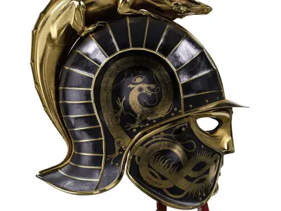 Dragons Helm of Dor Lomin 3D model