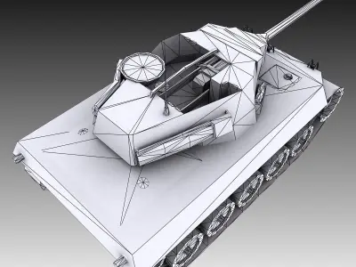 Hellcat Tank 3D model