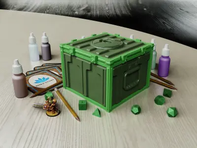 Military organizer 3D print model