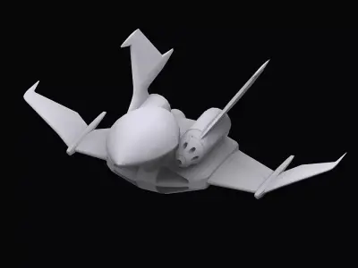 Gundam Zeon Dopp model 3D model