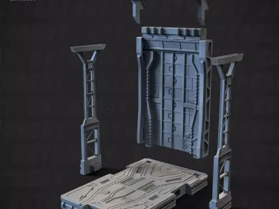 BF-1J Base C 15mm 3D print model